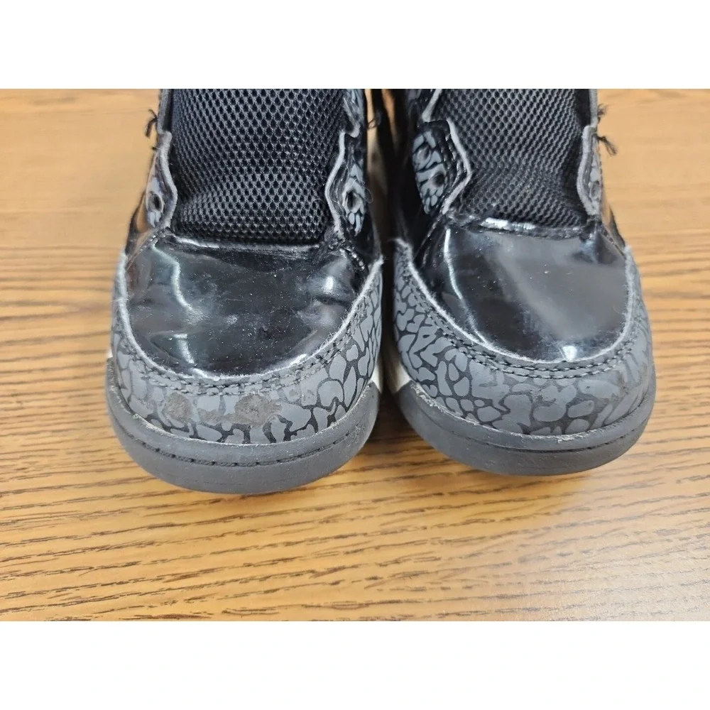 Shaq High Tops Boys Basketball‎ Youth Sneakers Y12 Shoes Jordan Nike Air Blk/Red